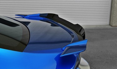 Накладка на спойлер крышки багажника бампера Toyota GT86 фото