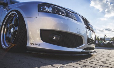 Тюнінговий дифузор переднього бампера Audi S3 8P рест. фото