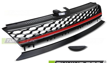 Решетка радиатора Volkswagen Golf 7 в стиле GTI фото