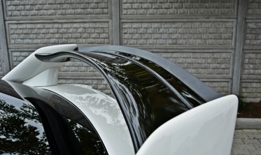 Верхняя накладка на спойлер багажника Honda Civic IX Type R фото