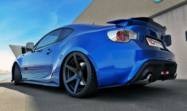 Бічні накладки заднього бампера Toyota GT86 фото