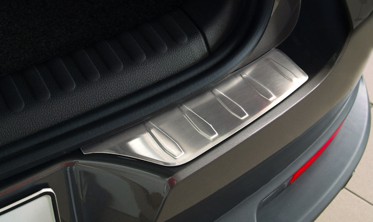 Накладка на бампер Volkswagen Tiguan I фото