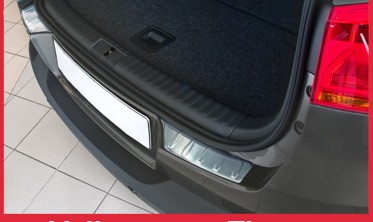 Накладка на бампер Volkswagen Tiguan I фото