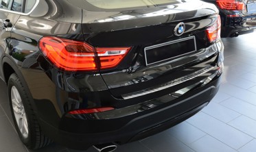 Накладка на бампер защитная BMW X4 F26 (2014-...) фото