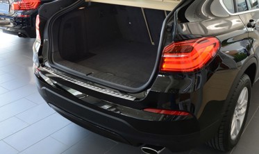 Накладка на бампер защитная BMW X4 F26 (2014-...) фото