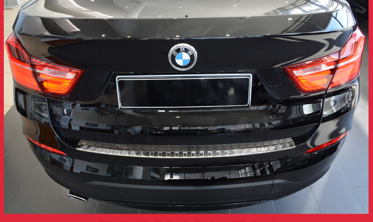 Накладка на бампер защитная BMW X4 F26 (2014-...) фото