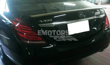 Спойлер багажника Mercedes S-class W222 в стиле AMG фото