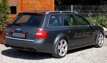 Спойлер задней двери Audi A6 С5 combi стиль RS6 фото