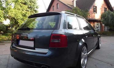 Спойлер задней двери Audi A6 С5 combi стиль RS6 фото