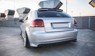 Бічні накладки на задній бампер Audi S3 8P/S3 8P FL фото