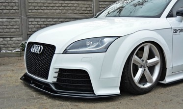 Тюнінгова накладка переднього бампера Audi TT RS 8J вер.1 фото