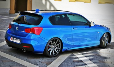 Боковые накладки на задний бампер BMW 1 F20 / F21 M-Power (послерест.) фото