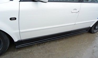 Тюнінг дифузори під бічні пороги VW Passat B5 фото