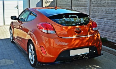 Тюнинг накладки на пороги Hyundai Veloster фото