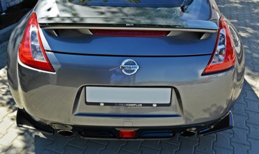 Боковые юбки на задний бампер Nissan 370Z фото