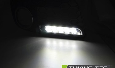 Рамки протитуманок з діодами VW Golf 5 для бампера GTI фото