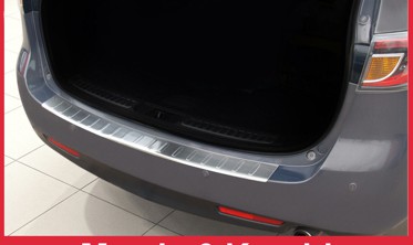 Накладка на бампер с загибом Mazda 6 Kombi фото