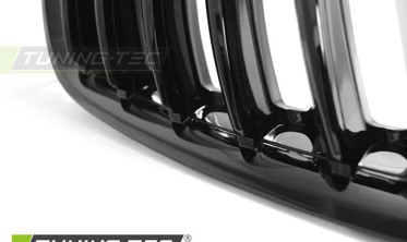 Решетка радиатора BMW X5 E53 черная глянцевая фото