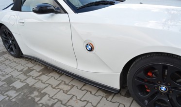 Тюнинговые накладки под пороги Z4 E85 / E86 (дорест.)  фото