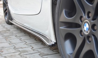 Тюнинговые накладки под пороги Z4 E85 / E86 (дорест.)  фото