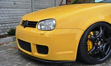 Тюнінг дифузор переднього бампера Volkswagen Golf IV R32 фото