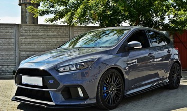 Тюнінговий дифузор переднього бампера Ford Focus 3 RS вер.4 фото
