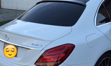 козирьок на заднє скло Mercedes C W205 фото