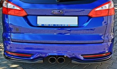 Задние боковые накладки на бампер Ford Focus ST MK3 Estate фото