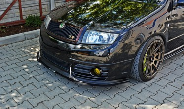 Диффузор Racing переднего бампера Skoda Fabia I RS ( + EZ LIP PRO ) фото