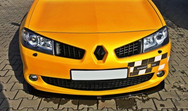 Накладка переднього бампера Renault Megane II версія RS (післ.) фото
