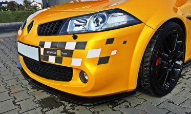 Накладка переднього бампера Renault Megane II версія RS (післ.) фото