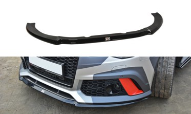 Тюнінгова накладка переднього бампера Audi RS6 C7/C7 FL вер.2 фото