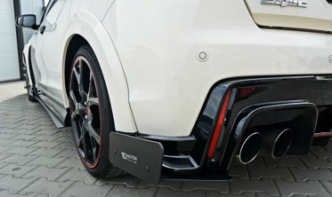 Racing бічні накладки заднього бампера Honda Civic IX Type R фото