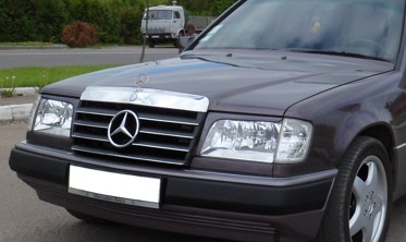 Накладки на фары (реснички) Mercedes W124 фото