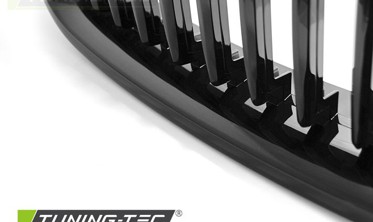 Решітка радіатора (ніздрі) BMW F10/F11 чорна глянсова фото