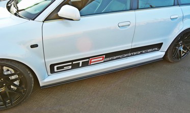 Тюнінгові накладки під пороги Audi RS4 B5 фото