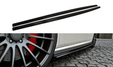 Боковые накладки под пороги Volkswagen Polo mk5 версия GTI  фото