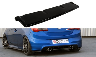 Центральна накладка на задній бампер Opel Corsa E OPC/VXR фото