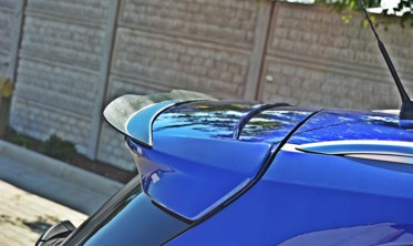 Накладка на спойлер Ford Focus mk3 универсал версия ST дорест. фото