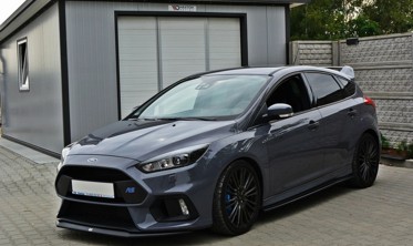 Тюнинговый диффузор переднего бампера Ford Focus 3 RS вер.2 фото