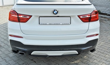 Боковые накладки на задний бампер BMW X4 F26 М-пакет фото