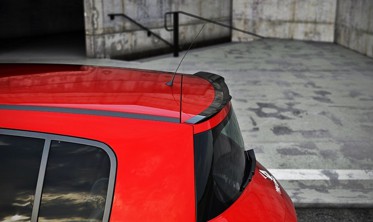 Спойлер крышки багажника Renault Megane II Hatchback фото