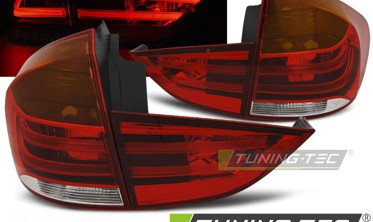 Тюнинговые лед фонари (задние стопы) BMW X1 E84 дорестайл 2009-2012 фото