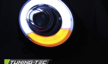 Діодні фари передні MINI COOPER R55, R56, R57, R58, R59 фото