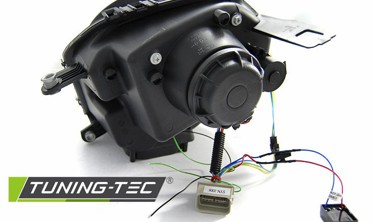 Передние фары с диодными поворотами MINI COOPER R55, R56, R57, R58, R59 фото