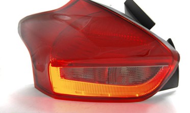 Задние фонари FORD FOCUS 3 15-18 HATCHBACK RED SMOKE LED фото