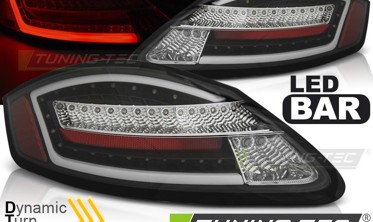 Задние led фонари PORSCHE BOXSTER 987, CAYMAN с динамическими поворотами фото