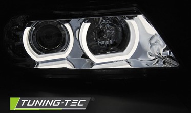 Фари передні BMW SEDAN E90, KOMBI E91 05-08 з 3D angel eyes фото