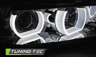 Фари передні BMW SEDAN E90, KOMBI E91 05-08 з 3D angel eyes фото