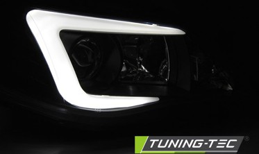 Чорні тюнінг передні фари SUBARU IMPREZA III GH TUBE LIGHT фото